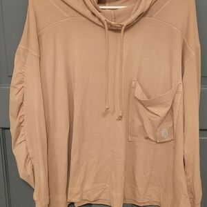 FP Movement by Free People Tan Hoodie Top